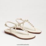 Sam Edelman Gigi Pearl Zehenstegsandale Frauen Porzellan Schuhwerk 2P8JNV555