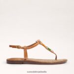 Sam Edelman Gigi Retro-Zehensandale Frauen natürlich Schuhwerk 2P8JNV495 - Image 2