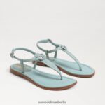 Sam Edelman Gigi Signet Zehenstegsandale Frauen Flut blau Schuhwerk 2P8JNV556