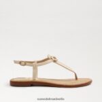 Sam Edelman Gigi Signet Zehenstegsandale Frauen modernes Elfenbein Schuhwerk 2P8JNV558 - Image 2
