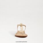 Sam Edelman Gigi Signet Zehenstegsandale Frauen modernes Elfenbein Schuhwerk 2P8JNV558 - Image 3
