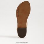Sam Edelman Gigi Signet Zehenstegsandale Frauen modernes Elfenbein Schuhwerk 2P8JNV558 - Image 6