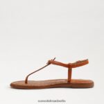 Sam Edelman Gigi Signet Zehenstegsandale Frauen Sattel Schuhwerk 2P8JNV559 - Image 4