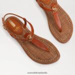 Sam Edelman Gigi Signet Zehenstegsandale Frauen Sattel Schuhwerk 2P8JNV559 - Image 7