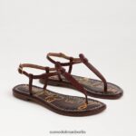 Sam Edelman Gigi-Zehensandale Frauen Ahornbraun Schuhwerk 2P8JNV228