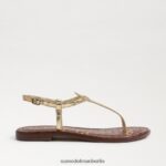 Sam Edelman Gigi-Zehensandale Frauen Bernstein Gold Schuhwerk 2P8JNV231 - Image 2