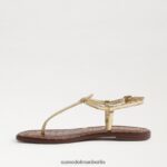 Sam Edelman Gigi-Zehensandale Frauen Bernstein Gold Schuhwerk 2P8JNV231 - Image 4