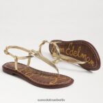 Sam Edelman Gigi-Zehensandale Frauen Bernstein Gold Schuhwerk 2P8JNV231 - Image 7