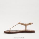 Sam Edelman Gigi-Zehensandale Frauen Mandel Schuhwerk 2P8JNV233 - Image 4