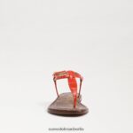 Sam Edelman Gigi-Zehensandale Frauen Orangenmohn Schuhwerk 2P8JNV225 - Image 3