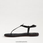 Sam Edelman Gigi-Zehensandale Frauen Schwarz Schuhwerk 2P8JNV234 - Image 4