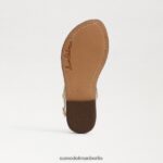 Sam Edelman Gigi-Zehensandale Kinder Bernstein Gold Schuhwerk 2P8JNV959 - Image 6