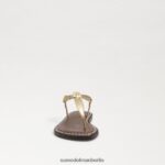 Sam Edelman Gigi-Zehensandale Kinder Goldboa-Metallic Schuhwerk 2P8JNV936 - Image 3
