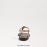 Sam Edelman Gigi-Zehensandale Kinder Goldboa-Metallic Schuhwerk 2P8JNV936 - Image 5