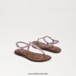 Sam Edelman Gigi-Zehensandale Kinder lila Quarz Schuhwerk 2P8JNV961 - Image 7