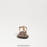 Sam Edelman Gigi-Zehensandale Kinder Mandelpatent Schuhwerk 2P8JNV962 - Image 3