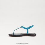 Sam Edelman Gigi-Zehensandale Kinder milos blau Schuhwerk 2P8JNV937 - Image 4
