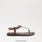 Sam Edelman Gigi-Zehensandale Kinder Sattelleder Schuhwerk 2P8JNV940 - Image 2