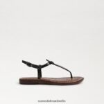 Sam Edelman Gigi-Zehensandale Kinder Schwarz Schuhwerk 2P8JNV963 - Image 2
