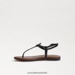 Sam Edelman Gigi-Zehensandale Kinder Schwarz Schuhwerk 2P8JNV963 - Image 4