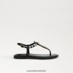 Sam Edelman Gigi-Zehensandale Kinder Schwarz Schuhwerk 2P8JNV966 - Image 2