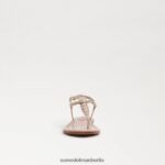 Sam Edelman Gigi-Zehensandale Kinder Sonnenaufgang rosa Schuhwerk 2P8JNV965 - Image 3