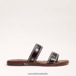Sam Edelman Ginna-Slide-Sandale Frauen dunkelbraun Schuhwerk 2P8JNV263 - Image 2