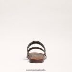 Sam Edelman Ginna-Slide-Sandale Frauen dunkelbraun Schuhwerk 2P8JNV263 - Image 5