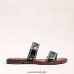 Sam Edelman Ginna-Slide-Sandale Frauen Schwarz Schuhwerk 2P8JNV262 - Image 2