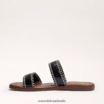 Sam Edelman Ginna-Slide-Sandale Frauen Schwarz Schuhwerk 2P8JNV262 - Image 4