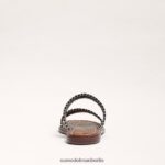 Sam Edelman Ginna-Slide-Sandale Frauen Schwarz Schuhwerk 2P8JNV262 - Image 5