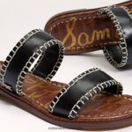 Sam Edelman Ginna-Slide-Sandale Frauen Schwarz Schuhwerk 2P8JNV262 - Image 7