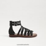Sam Edelman Ginnie Gladiator-Sandale Kinder Schwarz Schuhwerk 2P8JNV1031 - Image 2