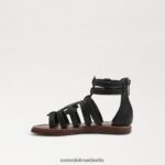 Sam Edelman Ginnie Gladiator-Sandale Kinder Schwarz Schuhwerk 2P8JNV1031 - Image 4