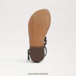 Sam Edelman Ginnie Gladiator-Sandale Kinder Schwarz Schuhwerk 2P8JNV1031 - Image 6