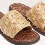Sam Edelman giovanna rutsche Kinder Gold Blatt Schuhwerk 2P8JNV1026 - Image 7