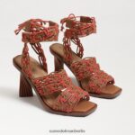 Sam Edelman Harleigh-Knöchelwickelabsatz Frauen cuoio/Sonnen Schuhwerk 2P8JNV862