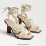 Sam Edelman Harleigh-Knöchelwickelabsatz Frauen natürlich Schuhwerk 2P8JNV861