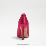 Sam Edelman Harriett spitzer Zehenabsatz Frauen Fuchsia-Satin Schuhwerk 2P8JNV594 - Image 5