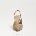 Sam Edelman Haselnussbraune Slingback-Pumps Frauen sanftes Beige Schuhwerk 2P8JNV661 - Image 3