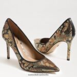 Sam Edelman Haselnussbrauner spitzer Zehenabsatz Frauen Bronze Schuhwerk 2P8JNV138 - Image 7