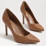 Sam Edelman Haselnussbrauner spitzer Zehenabsatz Frauen cuoio Schuhwerk 2P8JNV144 - Image 7