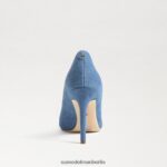Sam Edelman Haselnussbrauner spitzer Zehenabsatz Frauen gewaschenes Indigo Schuhwerk 2P8JNV141 - Image 5