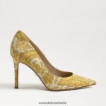Sam Edelman Haselnussbrauner spitzer Zehenabsatz Frauen Kurkuma Schuhwerk 2P8JNV134 - Image 2