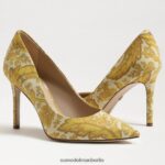 Sam Edelman Haselnussbrauner spitzer Zehenabsatz Frauen Kurkuma Schuhwerk 2P8JNV134 - Image 7