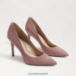 Sam Edelman Haselnussbrauner spitzer Zehenabsatz Frauen Terrakotta-Rose Schuhwerk 2P8JNV145