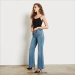 Sam Edelman High-Rise-Hose mit Bay-Taschen Frauen Espe Bekleidung 2P8JNV1227 - Image 2