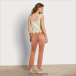 Sam Edelman Inez Pullover Tank Frauen Irish Cream Bekleidung 2P8JNV1192 - Image 4