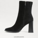 Sam Edelman Ivette-Stiefeletten Frauen schwarzes Wildleder Schuhwerk 2P8JNV807 - Image 4