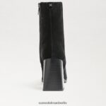 Sam Edelman Ivette-Stiefeletten Frauen schwarzes Wildleder Schuhwerk 2P8JNV807 - Image 5